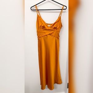 Hello Molly Silk Midi Dress | Size S